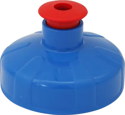 Produktbild von Push Pull Deckel blau für Tritan Trinkflasche