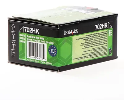 Produktbild von Lexmark 702HK - Hohe Ergiebigkeit - Schwarz