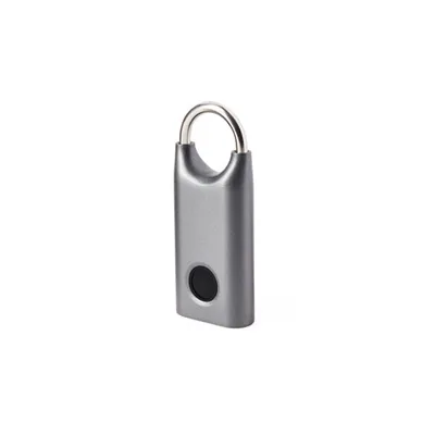 Imagen del producto de Lexon - Candado Nomaday (color gris metalizado)