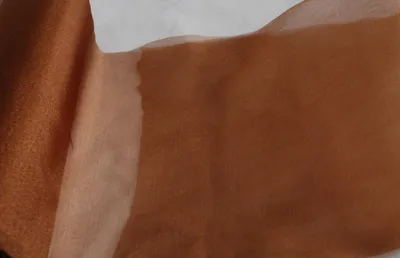 Produktbild von Organza braun 35 cm x 20 m Organza Tischläufer Deko