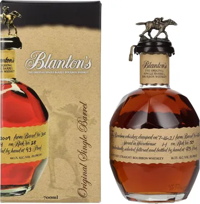 Image de Blanton's The Original Single Barrel Bourbon Whiskey 46,5% Vol. 0,7l en boîte cadeau