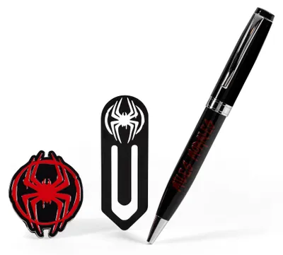 Productafbeelding van Disney Miles Morales Spider-Man stiftenet voor het schooljaar, als cadeau, voor notities, schetsen en dagboekschrijven