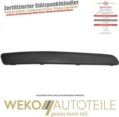 Produktbild von Zier Schutzleiste  Stoßstange vorne rechts DIEDERICHS 2205252 für VW
