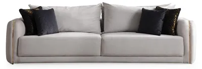 Produktbild von Sofa 3 Sitzer Polster Couchen Modern Wohnzimmer Design Elegantes Möbel