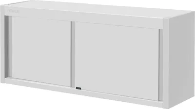 Obrázek produktu pro Nástěnná skříňka Vogue s posuvnými dvířky z nerezové oceli 1500x650x400mm