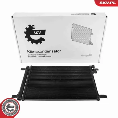 Produktbild von ESEN SKV 86SKV006 Kondensator Klimaanlage Klimakondensator für VW Golf VII Schrägheck (5G1, BQ1, BE1, BE2) +Trockner