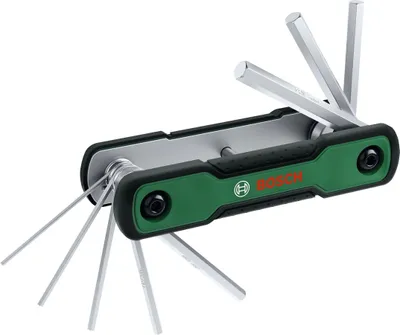 Produktbild von Handwerkzeuge Klappbares 8-in-1-Sechskantschlüssel-Set