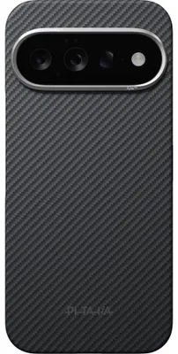 Produktbild von Aramid Handyhülle für Google Pixel 11, PITAKA Ultra-Slim Case mit MagSafe, Schwarz-Grau