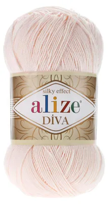 Produktbild von 100g Strickgarn ALIZE DIVA Sommerwolle Häkelgarn Wolle Sommer Stricken Häkeln