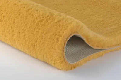 Produktbild von Kleine Wolke Badteppich Cony Goldgelb 55x 65 cm
