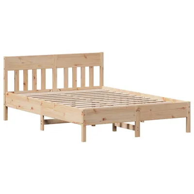 Obrázek produktu pro vidaXL Postel z masivu bez matrace 135x190 cm borovice