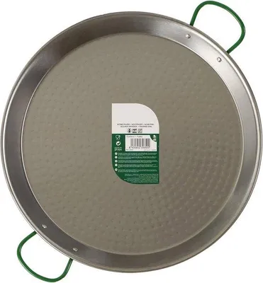 Produktbild von Famanu Paella-Pfanne 42 cm für 10 Personen - Poliertes Stahl