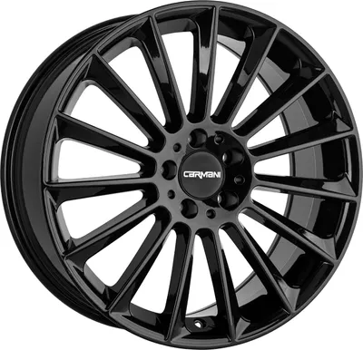 Immagine prodotto di Carmani Cerchio 17 Fritz 9 pollicix18 pollici ET49 5x112 nero CA170918H549B compatibile con Mercedes Classe C CLA Classe E GLE Classe M Classe R