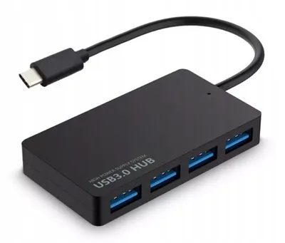 Zdjęcie produktu dla Hub Usb-C 4X Replikator Portów Hub Usb 3.0