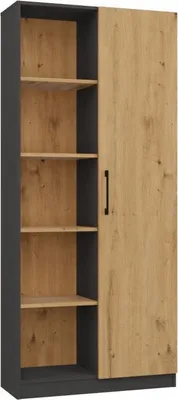 Produktbild von Regał Malwa RD/80 ANTRACYT ARTISAN