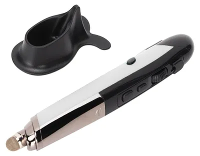 Image de Souris stylo sans fil, 3 niveaux de DPI réglables, écriture sur écran tactile, faible consommation d'énergie, compacte et portable, accessoires informatiques, blanc