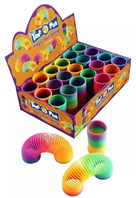 Productafbeelding van Magic neon spring - Multi-Coloured - Small & round