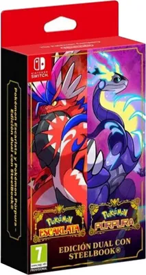 Produktbild von Nintendo Games Switch Pack Duo Pokémon Scarlet/violet Mehrfarbig PAL Mehrfarbig PAL