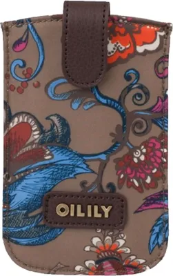 Produktbild von Oilily Sea of Flowers Smartphone Pull Case Bronze