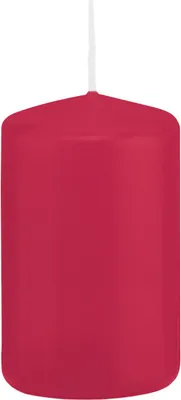 Produktbild von Stumpenkerzen Magenta 150 x Ø 100 mm, 6 Stück, rußarm, tropffrei, hochwertiger Docht