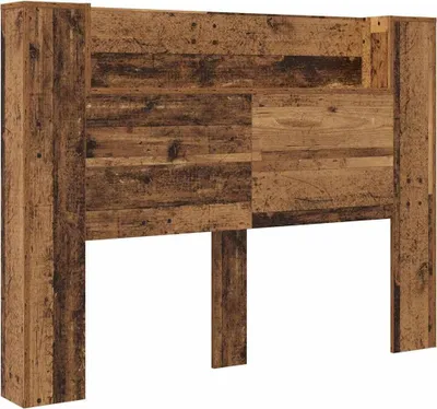 Immagine prodotto di vidaXL Testiera con vano portaoggetti e LED in legno riciclato