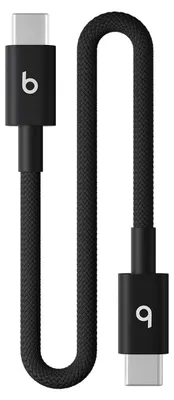 Produktbild von Apple MEQ94ZM/A, 0,2 m, USB C, USB C, USB 2.0, Schwarz