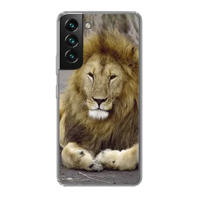 Produktbild von MuchoWow® Handyhülle Schutzhülle Hülle für Samsung Galaxy S22 Löwe - Afrika - Tier Silikon Softcase Handy Hülle - Mobiltelefonhülle