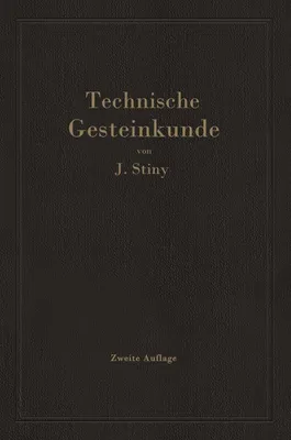 Produktbild von Technische Gesteinkunde