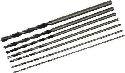 Obrázok produktu pre 7-dielna sada vrtákov do dreva s dĺžkou 300 mm Ø 4-12 mm