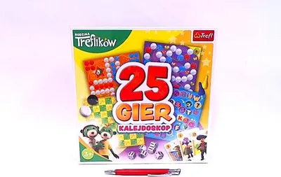 Zdjęcie produktu dla Gra Kalejdoskop 25Gier Rodzina Treflikow 02119