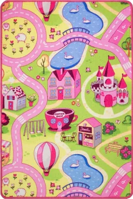 Produktbild von 140x200 cm Detský kusový koberec cesty Sweet Town