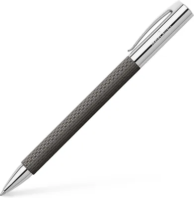 Produktbild von Faber-Castell Ambition OpArt Kugelschreiber, Schwarz, Sandfarben - Mine B