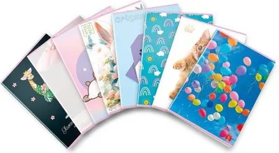 Produktbild von Pigna 02330340B Notizbuch Mehrfarbig