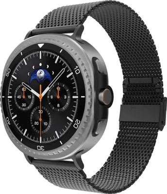 Image de Bracelet SilkSteel Samsung Galaxy Watch8 / Watch8 Classic, noir