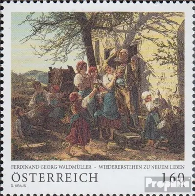 Produktbild von Briefmarken Österreich 2016 Mi 3278 (kompl.Ausg.) gestempelt Waldmüller