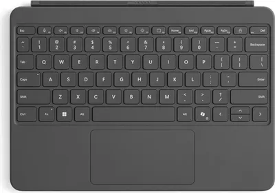 Microsoft Surface Go Type Cover, Tastiera Con Retroilluminazione, Nero. Layout Italiano/inglese, Con Trackpad. Compatibile Con Surface Go E Go 2.