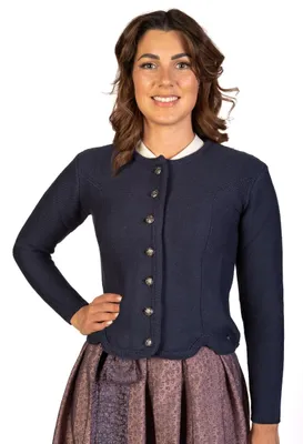 Obrázok produktu pre Bunda – Tradičná bunda modrej farby (originálny tracht), veľkosť 34