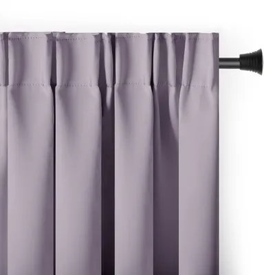 Produktbild von Vorhang AmeliaHome Schwarz 140x270 cm rosa 140X245