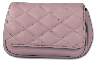 Produktbild von New Bags Belt Bag rosa Kunstleder Bauchtasche Ziernaht gesteppt Damen D3OTD5025A