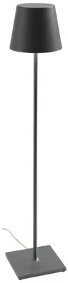 Produktbild von Poldina Stehleuchte Dunkelgrau 230V mit dimmbarem Stehleuchte 28x150cm - Modernes Design aus Aluminium