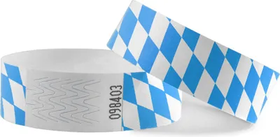 Produktbild von CombiCraft Tyvek Einlassbänder '' mit starkem Klebestreifen - 100 Stück