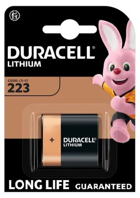 Immagine prodotto di Duracell 223, CR-P2, batteria al litio da 6V | 1 batteria
