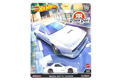Produktbild von Hot Wheels FPY86-HCJ86 Mazda RX-7 FC Pandem weiss - Ronin Run 5/5 Maßstab ca. 1:64 Modellauto