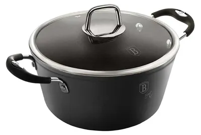 Image de Berlinger Haus Casserole en Granit BH-6122 20cm Noir