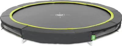 Produktbild von EXIT Silhouette sports Bodentrampolin ø244cm - schwarz