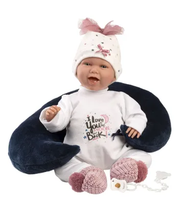 Obrázok produktu pre Llorens 74050 NEW BORN - realistická bábika so zvukmi a mäkkým látkovým telom - 42 cm