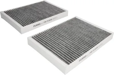 Produktbild von PURRO PUR-PC3038C-2 Innenraumfilter Pollenfilter passend für MERCEDES-BENZ S-Klasse Limousine (W221) Aktivkohle