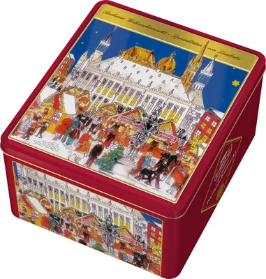 Produktbild von Lambertz Lebkuchenmischung 1000-g-Dose "Weihnachtsmarkt" 2019
