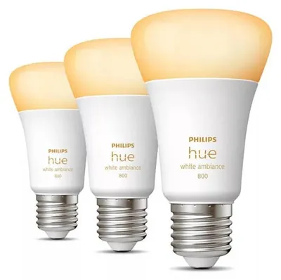 Obrázok produktu pre Philips Hue White ambience 8719514328266, Inteligentná žiarovka, Bluetooth, Biela, LED, E27, A60