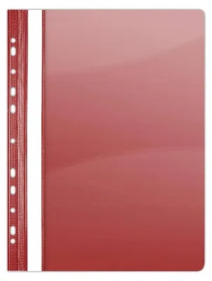 Produktbild von Biurfol PVC-Hefter A4 Rot Stabil Einlegbar 10 Stück